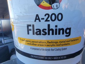 Waterproof roof mastic
