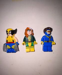 Lego xmen mini figs