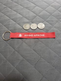 AH-64D APACHE REMOVE BEFORE FLIGHT Keychain Tag