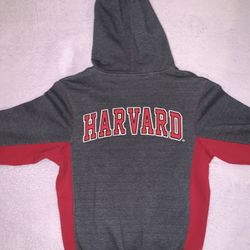 Harvard Colosseum Authentic College Sport Throw Back Hooded Sweatshirt Men S