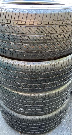 4 Llantas Bridgestone Alenza 275/50/22 $270 las 4