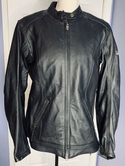 NWT Victory Motorcycle Heavy Leather Jacket Women Large