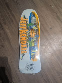 Santa cruz Jeff Kendall Reissue 10 inch. Brand new Skateboard Deck