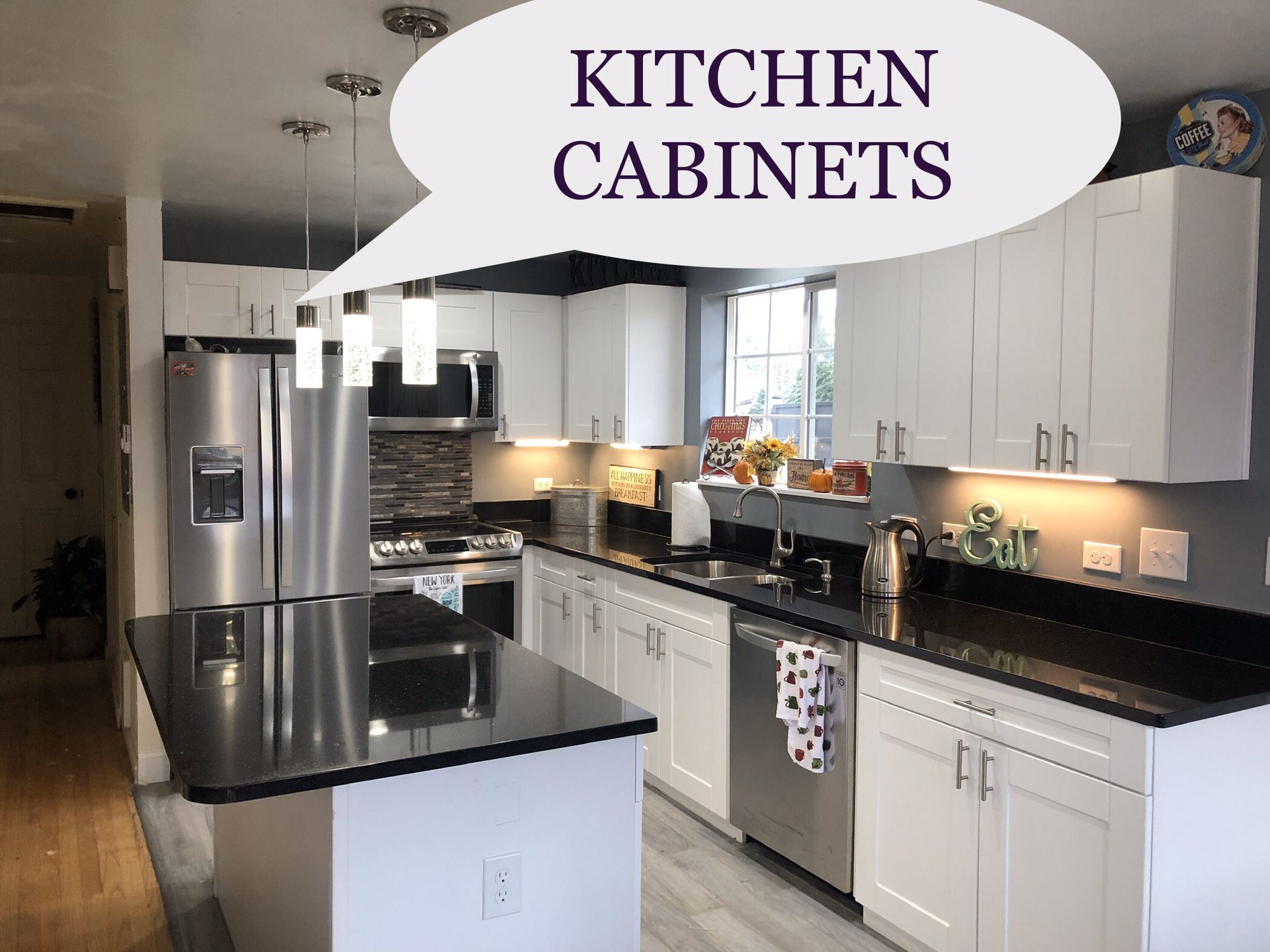 Kitchen cabinets White shaker