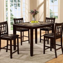 5pc DINNING TABLE $650 NEW