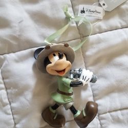 Safari Mickey Ornament 