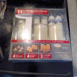 11 Flameless LED Candles 