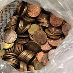 .88 Arcade Game Tokens 5 lb Lot Odyssey Fun World