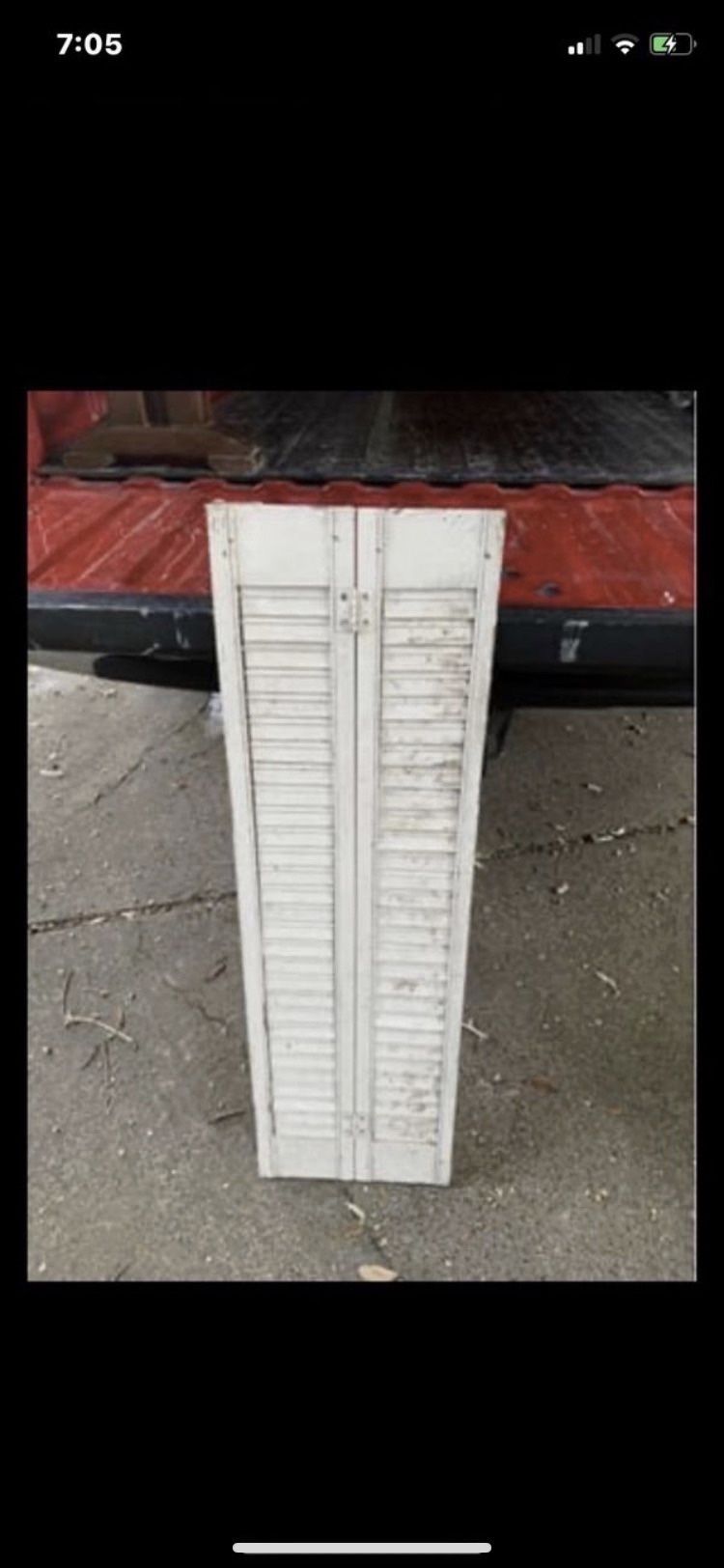 SHUTTERS 3 at 11"w x 35" tall