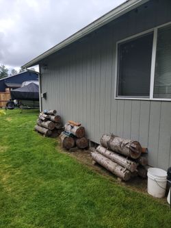 Seasoned firewood