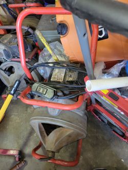 Ridgid K-400 Drain Snake.