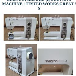 Bernina Record 930 Electronic Sewing Machine 