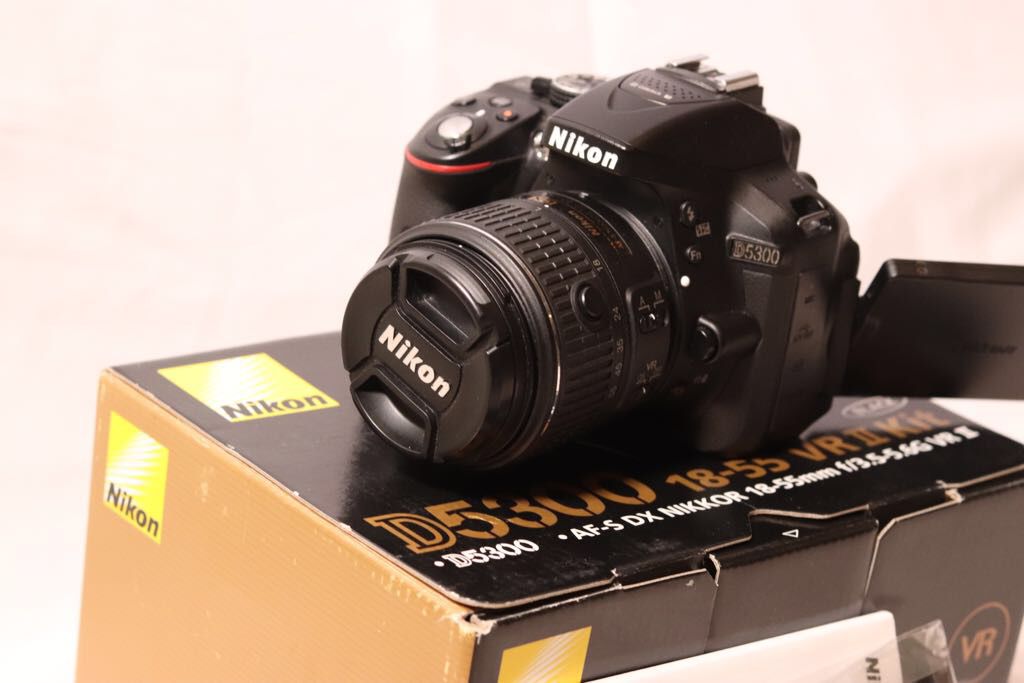 Nikon D5300 with lenses