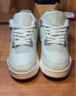Nike Air Jordan 4 Retro Seafoam Sail Preschool's shoes (3Y)