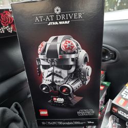 At-at Driver Helmet Lego Set 