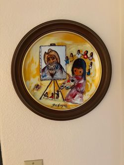 DeGrazia Plates fourteen total