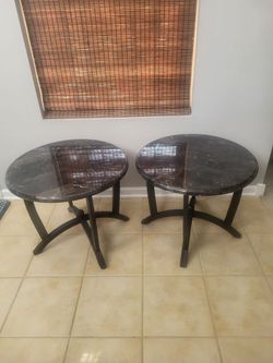 End tables (Sold As A Set)