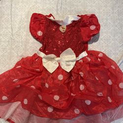 Disney Minnie Mouse Dress Size 4/5