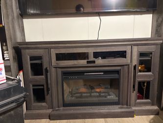 Electric Fireplace TV Stand Console