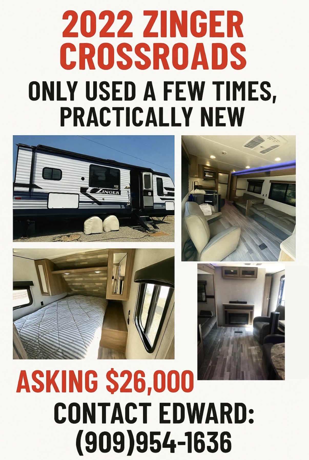 2022 CrossRoads Rv Zinger