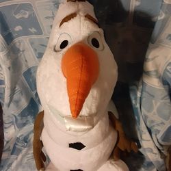 Large Disney Store Frozen's Olaf Plush Doll