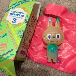 The Little Monsters Series 3 Glow in the dark Mini Figure zimomo