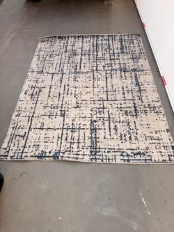 Modern Abstract Grid Area Rug