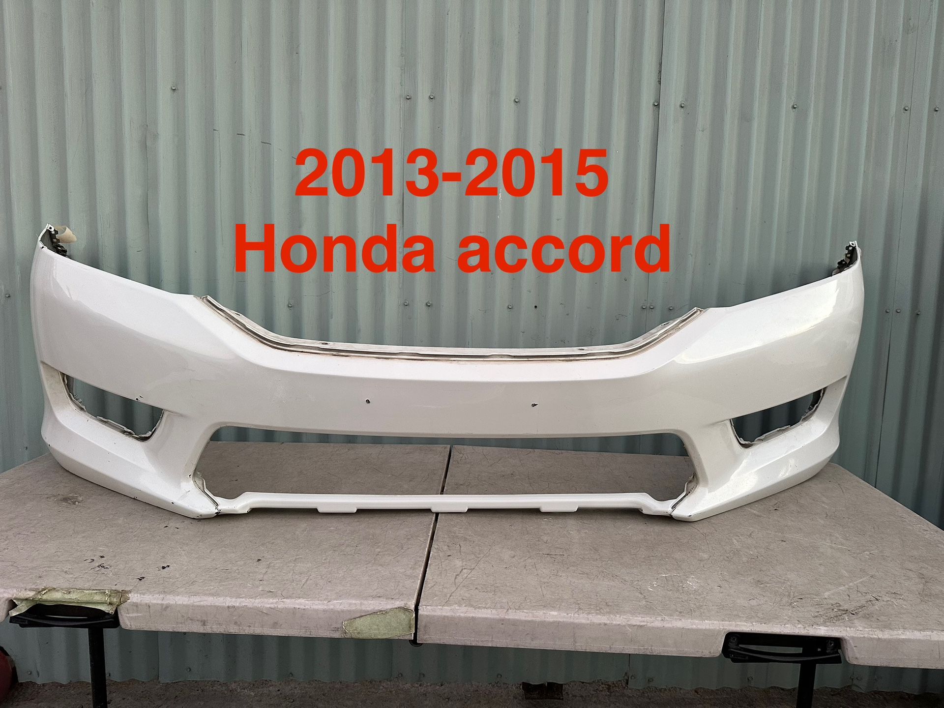 2013-2015 Honda Accord Front Bumper Oem