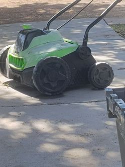 Battery powered rototiller