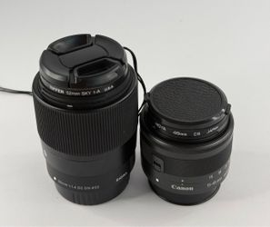 Sigma 30mm f/1.4 DC DN & Canon EF-M 15-45mm IS STM Lenses Lot Tested