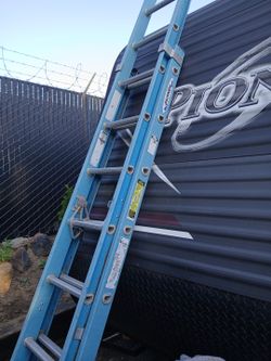 Werner 16ft fiberglass ladder