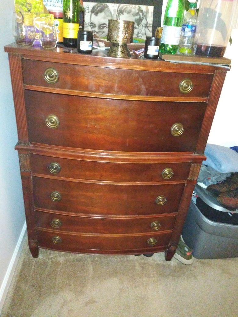 Antique dresser.