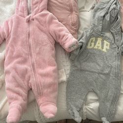 Baby Girl 0-3 months Winter Suits Bundle Deal $30