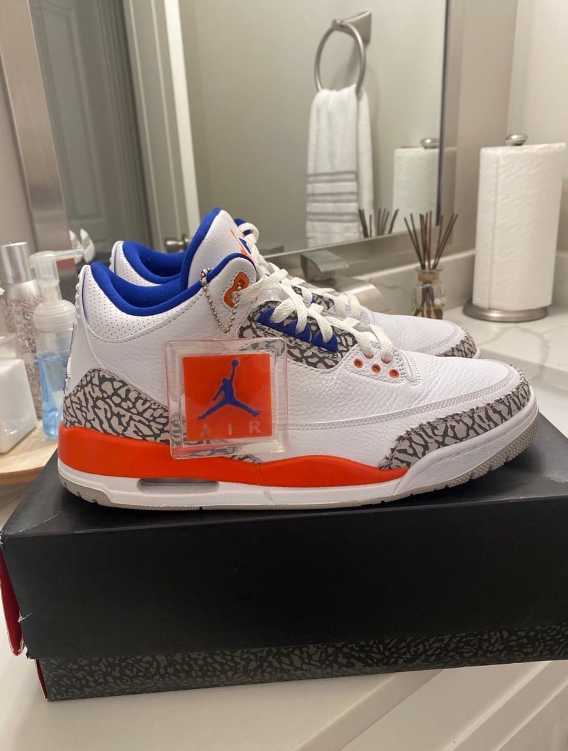 Men’s Jordan 3 Retro, Knicks