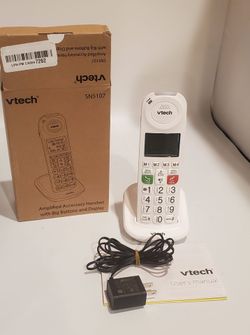 VTech SN5107 Amplified Additional Handset with Big Buttons