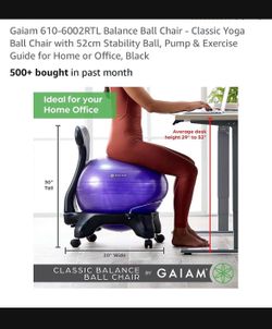 Exercise Ball Chair / Fit Chair