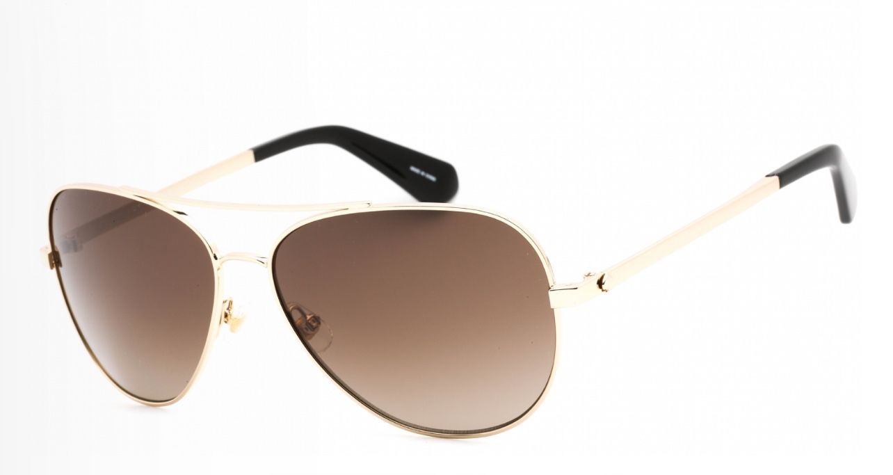 Kate Spade Sunglasses AVALINE2/S Gold Aviator Sunglasses