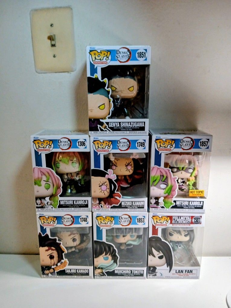 First come first pick up.
7 Funko pop New for Only 50 dollars or Only 10 dollars each.
Incredible dea