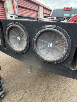 12” kicker and box