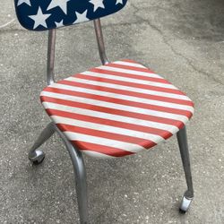 Patriotic Student Chair 