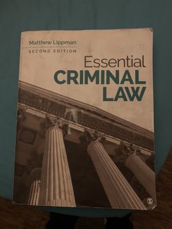 Criminal law second edition