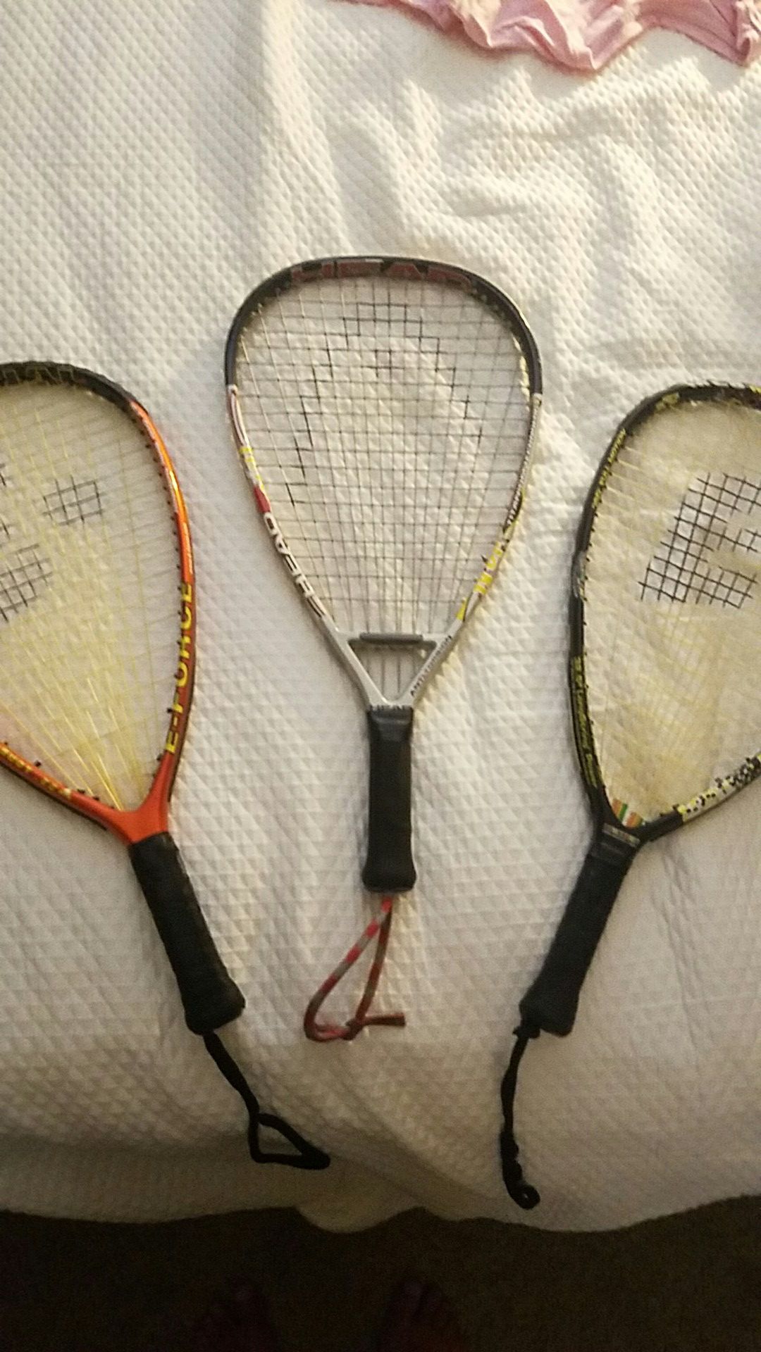 Racquetball racket e-force, Head