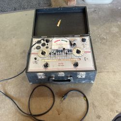 Vintage Triplet Tube Tester