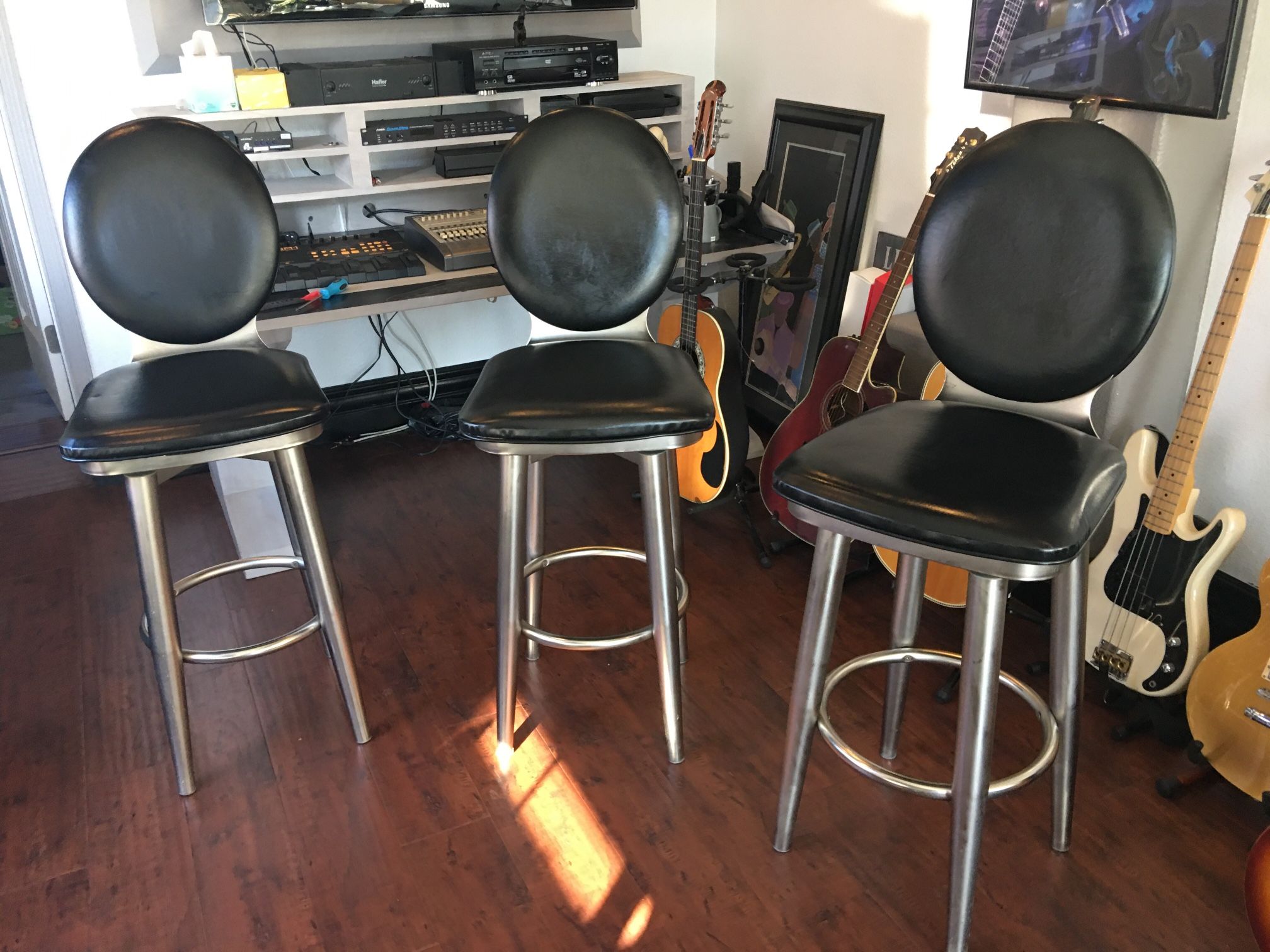 Bar Stools (swivel) 3 Sets