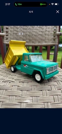 Vintage toy trucks