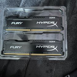 DDR4 HYPERX FURY Ram