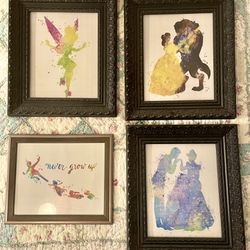 Disney Prints & Hobby lobby Frames