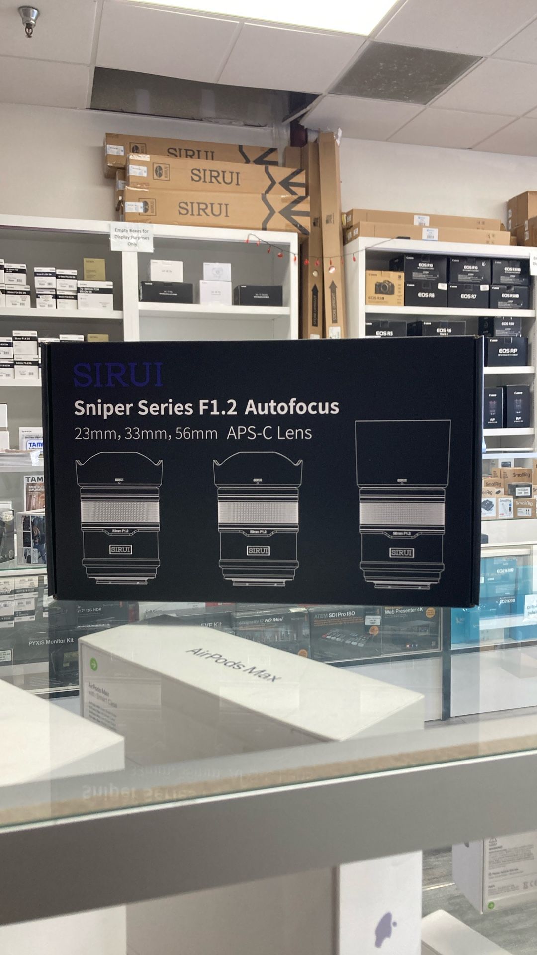 Sirui Sniper Series F1.2 Autofocus 23mm, 33mm, 56mm APS-C Lens