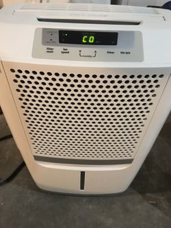 Frigidaire 50 pint Energy saver Dehumidifier New open box