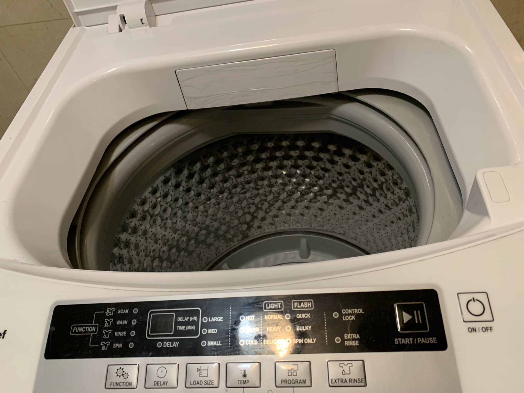 Magic chef Cu Top Load Washer